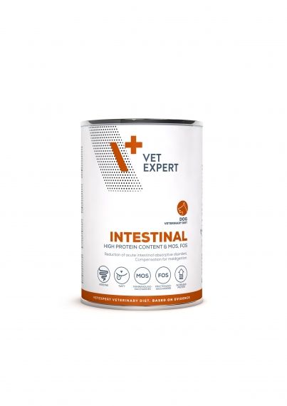 VetExpert Veterinary Diet Intestinal Dog 400 g can