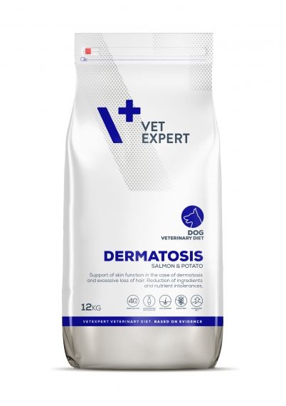 Vet Expert Veterinary Diet Dermatosis dog Salmon&Potato 12 kg