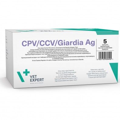 Rapid CPV Ag/CCV/Giardia Ag Test Kit	