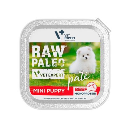 Raw Paleo Pate Mini Puppy Beef 150g