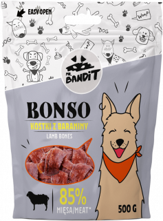 Mr. Bandit BONSO lamb bones - деликатесно лакомство с агнешко за кучета