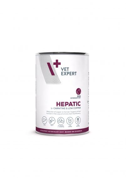 VetExpert Veterinary Diet Hepatic Dog 400 g can