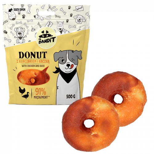 Mr. Bandit DONUT with chicken and duck 500g