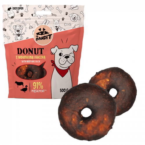 Mr. Bandit DONUT with beef 500g