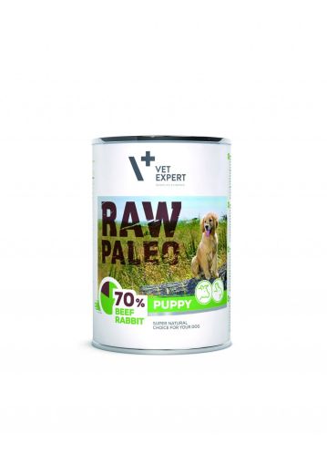 Raw Paleo Puppy Beef/Rabbit консерва 400g