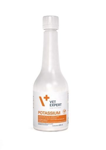 Vet Expert Potassium 500ml - Продукт, допълващ нивото на калий, предназначен за крави в периода на отелване