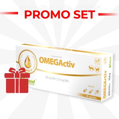 PROMO SET Vetfood OMEGActiv 