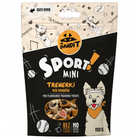 Mr. Bandit SPORT MINI Mix - лакомство с различни вкусове за кучета 150g