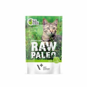 Пауч Raw Paleo Cat Sterilised Game 12x100g