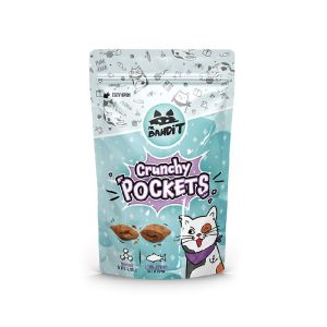 Mr. Bandit Crunchy Pockets tuna - хрупкави джобчета за котка с вкус на риба тон 40 гр.