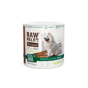 RAW PALEO Vital Pro Dental Duck Medium Large 100g - хипоалергенно монопротеиново функционално лакомство