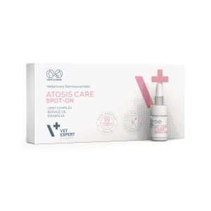 Vet Expert Atosis Spot-ON - За локално приложение, който подпомага възстановяването на кожната бариера и успокоява раздразненията.