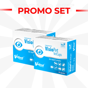 PROMO SET Vetfood VisioPet Vet Caps 30 капсули