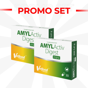 PROMO SET VetFood Amylactiv Digest Mini 30 caps.